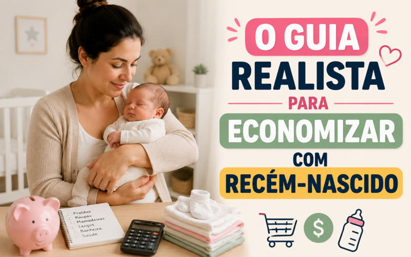 O Guia Realista Para Economizar com Recém-Nascido