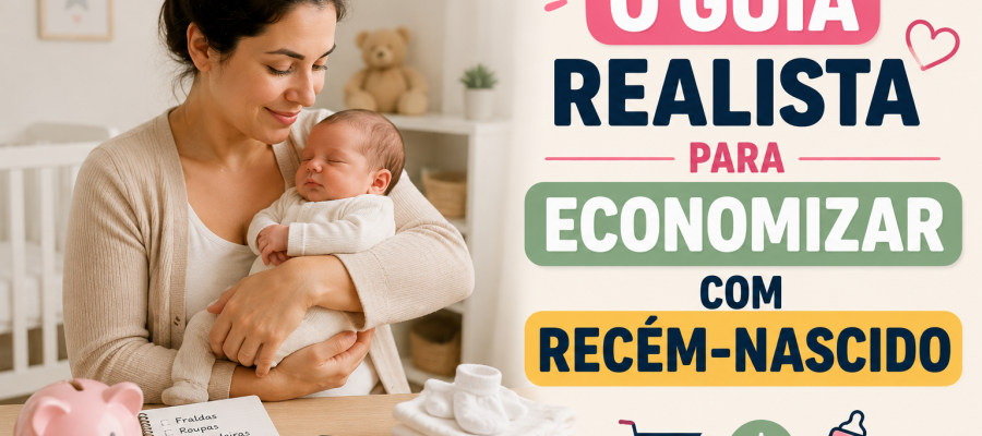 O Guia Realista Para Economizar com Recém-Nascido