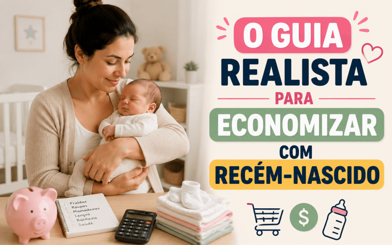 O Guia Realista Para Economizar com Recém-Nascido