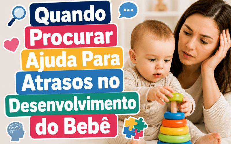 Quando Procurar Ajuda Para Atrasos no Desenvolvimento do Bebê