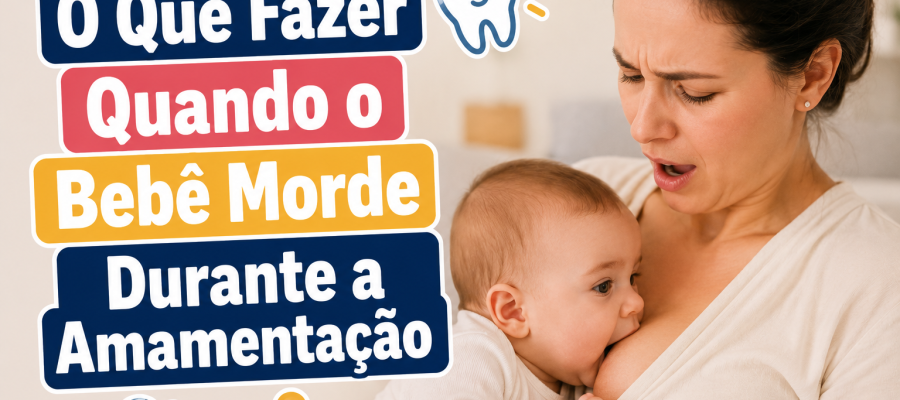 Bebê Morde Durante a Amamentação? Saiba o Que Fazer