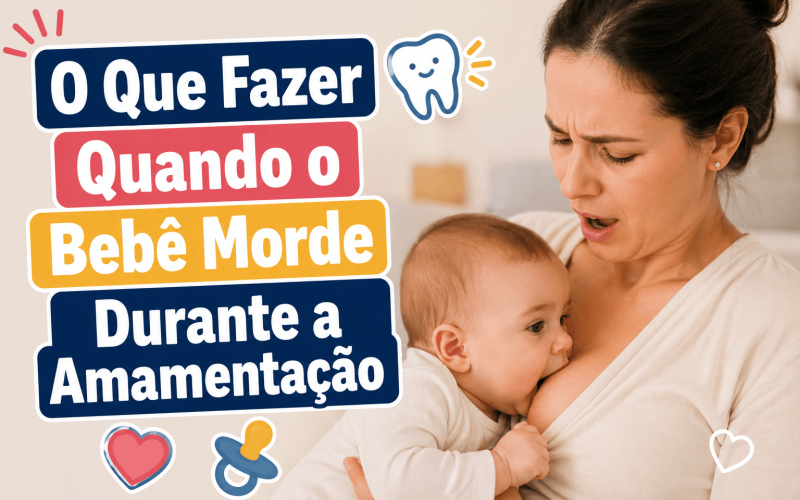 Bebê Morde Durante a Amamentação? Saiba o Que Fazer