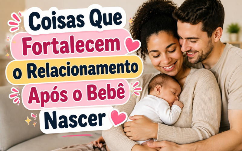 Coisas Que Fortalecem o Relacionamento Após o Bebê Nascer