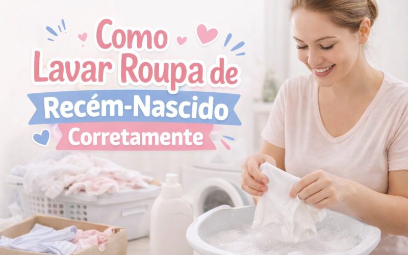 Como Lavar Roupa de Recém-Nascido Corretamente