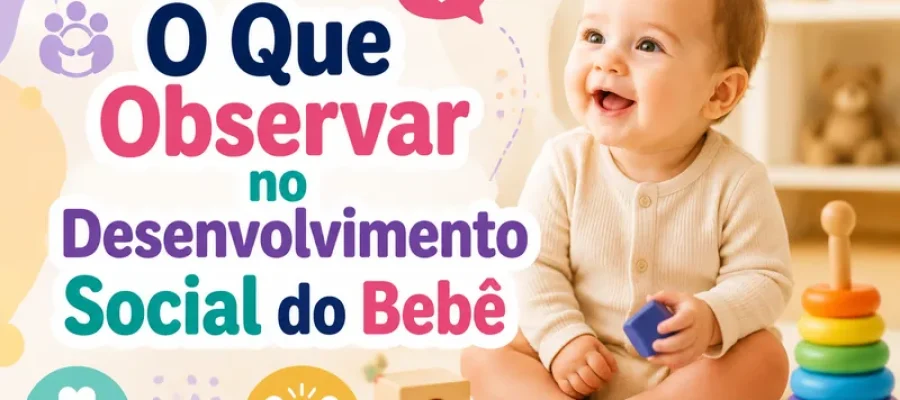 O Que Observar no Desenvolvimento Social do Bebê