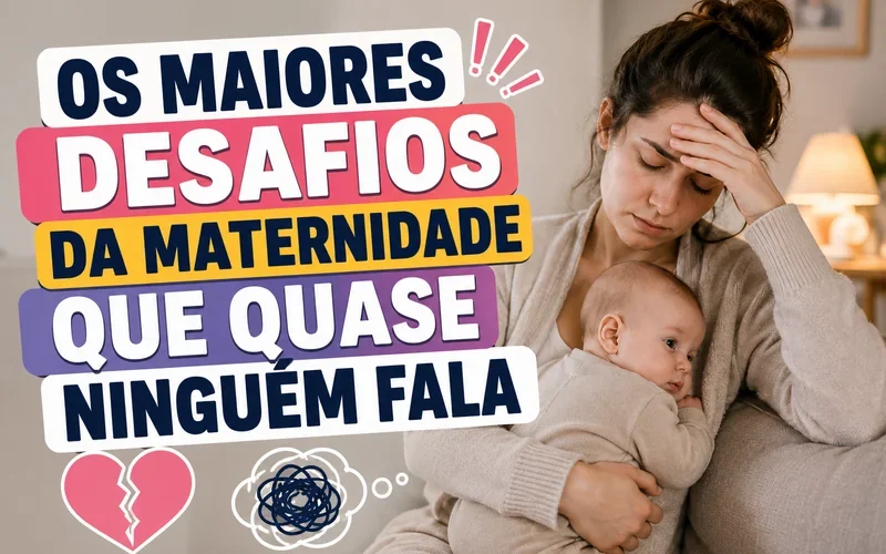 Os Maiores Desafios da Maternidade Que Quase Ninguém Fala