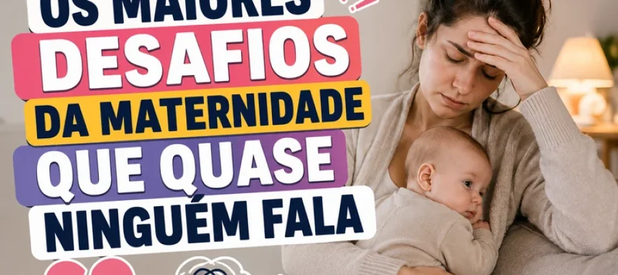 Os Maiores Desafios da Maternidade Que Quase Ninguém Fala