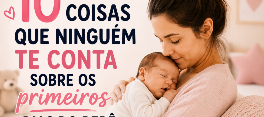 10 Coisas Que Ninguém Te Conta Sobre os Primeiros Dias do Bebê
