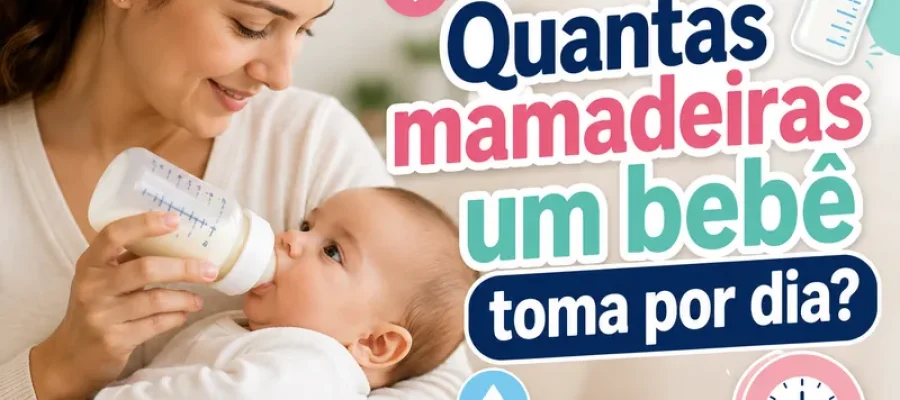 Quantas Mamadeiras o Bebê Deve Tomar por Dia?